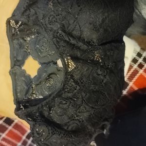 Formal white and black dress